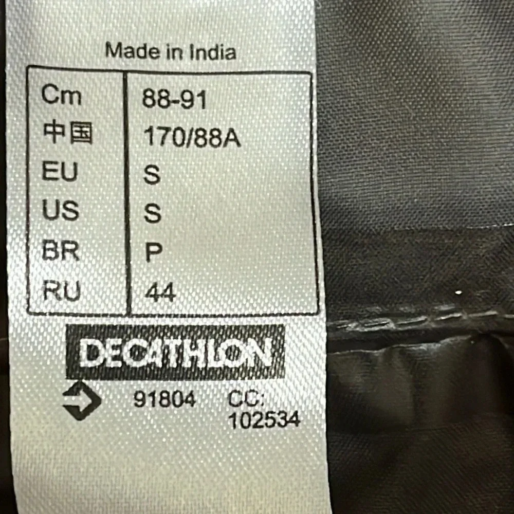 Quechua Raincut Phantom WINDPROOF AND WATER-REPELLENT HIKING Fullzip Jacket